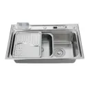 Мойка под столешницу Kaiser Ksm 50x80x24 см нержавеющая сталь цвет сталь