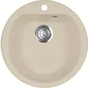 Мойка под столешницу Aquagranitex M-07 21x58x43 см мрамор цвет бежевый