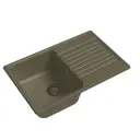 Мойка под столешницу Granfest Quarz eco z-78 80x55x23 см мрамор цвет песочный