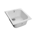 Мойка под столешницу Granfest S-430 56x56x28 см мрамор цвет терракот