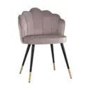 Кухонный стул Stool Group Камилла 77x53x54 см велюр цвет розовый