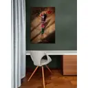 Постер в раме Просто Постер Игра в кальмара Афиша 90x60 см
