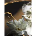 Картина на стекле Белые ирисы 1 60x80 см