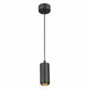 Светильник подвесной светодиодный ALMA LIGHTALP00067BK-3000K-LED.1x10W 3 м² теплый белый свет цвет черный