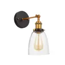 Настенный светильник LUMINA DECO LDW 6800-1 MD+PR цвет хром