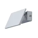 Настенный светильник светодиодный DE MARKT 492022701 теплый белый свет цвет серый / серебристый