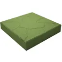 Плитка тротуарная Декор 300x300x60 мм зеленый