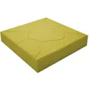 Плитка тротуарная Декор 300x300x60 мм желтый