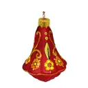 Елочная игрушка Колокольчик юла Коломеев ФУ-87/Н 8 см х 6.5 см разноцветный