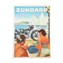 Постер Простопостер "Мотоциклы - мотоцикл zundapp" 70x50 см в подарочном тубусе без рамы