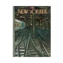 Постер Простопостер "Обложки new yorker – метро" 70x50 см в подарочном тубусе без рамы
