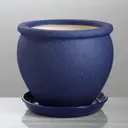 Горшок цветочный 3926880 Ориана 10 см 5 л керамика синий