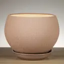 Горшок цветочный 2795228 Ориана 10 см 4.1 л керамика бежевый