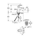 Смеситель для раковины Grohe 23976003 однорычажный цвет хром