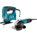 Набор электроинструментов Makita DK0122, УШМ GA5030 и Лобзик 4326