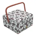 Шкатулка большая декоративная Hobby&Pro Красные бабочки AB8688 25*25*14.5см