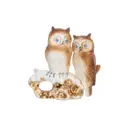 Фигурка декоративная 11x5x11 см Elan Gallery Совы на ветке