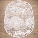 Ковер синтетический Milat A487A_Cream/Agray 200x400 см