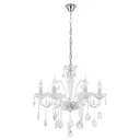 Светильник подвесной ESCADA 685/6S DELICATE 6 ламп 12 м² цвет хром