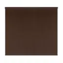 Рулонная штора Prakto Shantung 160x175 см цвет шоколад/бежевый