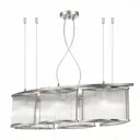 Люстра потолочная ST LUCE SL1627.103.06 Velletri 6 ламп 12 м² цвет хром