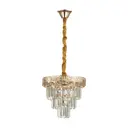 Люстра потолочная LUMION 5232_4 Classi 4 лампы 8 м² цвет золото