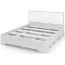 Кровать Стендмебель Сальма 022 168.2x97x213.6 см цвет белый глянец