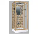Душевая кабина Niagara LuxeNG-7714G низкий поддон 100x90 см