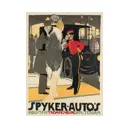 Постер Простопостер "Автомобили - автомобиль spyker" 90x60 см в раме