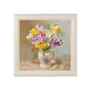 Картина в раме Elenadecor Букеты фрезия 23x23 см