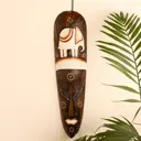 Панно-маска настенная "Слон" 50x5x12 см