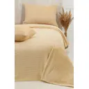 Покрывало Lizzy Home 005-RP/160200, 200x160 см, велсофт, цвет бежевый