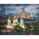 Картина по номерам Белоснежка холст 40x50 см Все краски вечера Санкт-Петербург