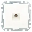 Розетка телефонная встраиваемая Bylectrica Стиль ТР4-037 цвет бежевый