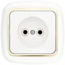 Розетка встраиваемая Bylectrica Гармония люкс РС16-257 з цвет белый