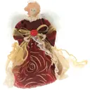 Новогоднее украшение Фея Jiangsu Holly Everlasting Inc 9x18x18 см цвет бордовый