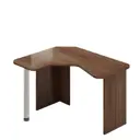 Компьютерный стол Мэрдэс Скл-игругл120 ш-ч левый 120x77x100 см ЛДСП цвет коричневый