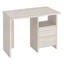 Компьютерный стол Мэрдэс Скл-прям100 к 100x77x60 см ЛДСП цвет бежево-белый