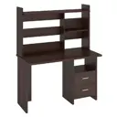 Компьютерный стол Мэрдэс Скл-прям120+нкл-120 в 120x152x60 см ЛДСП цвет венге