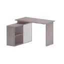 Компьютерный стол Мэрдэс Скл-прям120+тбл-2 нбе 120x77x96 см ЛДСП цвет серый дуб, белый жемчуг