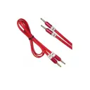 Кабель соединительный Pro Legend 3.5 Jack (M) - 3.5 Jack (M) плоский цвет красный 1 м