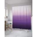 Штора для ванной JoyArty Фиолетовый градиент, 180x200 см