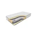 Матрас Dreamline Natural Komfort Massage TFK 120x220 см, независимый пружинный блок, полутораспальный, латексный