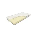 Матрас Dreamline Soft Slim 160x200 см, беспружинный, двуспальный, латексный