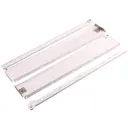 Направляющая роликовая MB08601 86x500 мм, металл, цвет белый