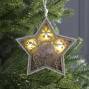 Елочная игрушка Fnb-215 Luazon lighting 4357368 13 см х 1 см бежевый