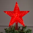 Верхушка на елку Fsnl-044 Luazon lighting 3.5 см х 22 см красный