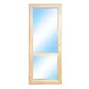 Балконная дверь TIMBER&STYLE деревянная 87х217.50см сосна