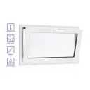 Окно ПВХ VEKA WHS 72 откидное с ручкой Rhapsody ширина 120 х высота 40 см двухкамерный стеклопакет энергосберегающий