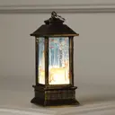 Светящаяся электрическая фигура Фонарь с оленем для дома Luazon lighting 1 ламп h 13 см оранжевый/медный